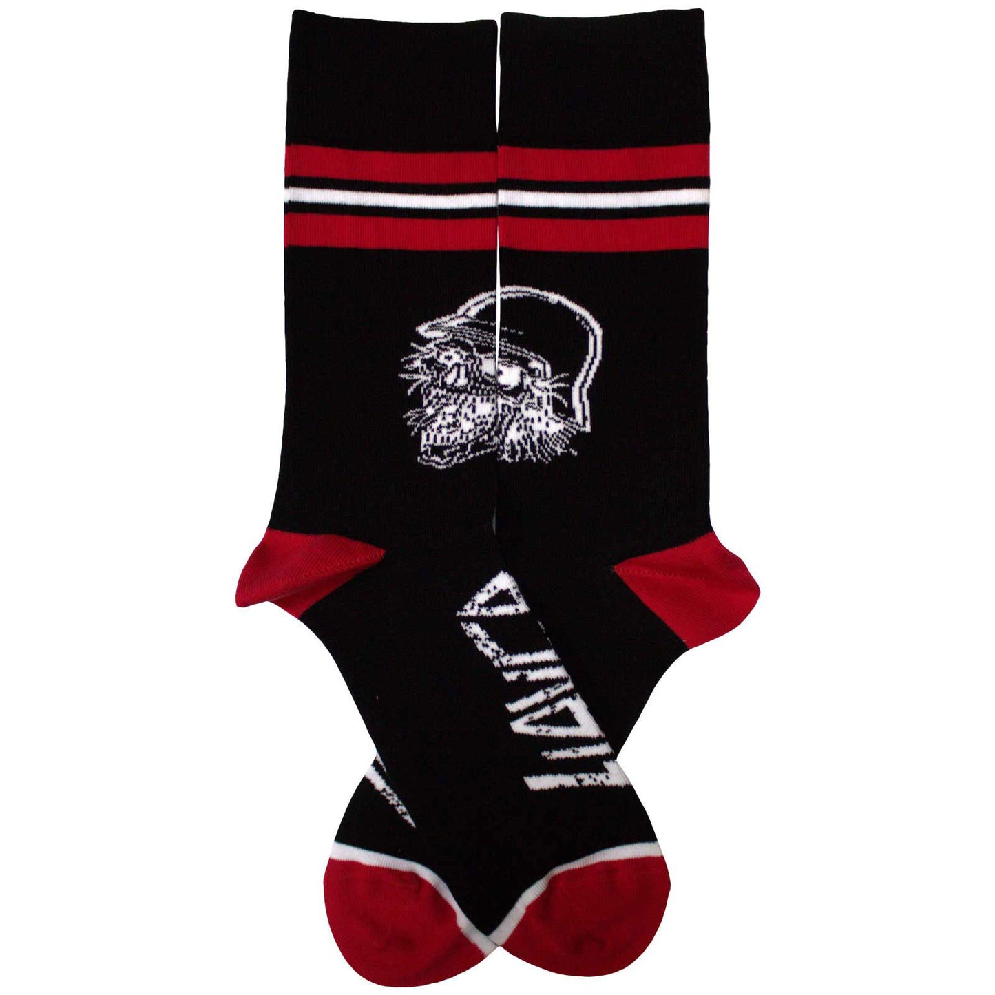 Slayer Skull Helmet (US Men's Shoe Size 8-12) Socks Back