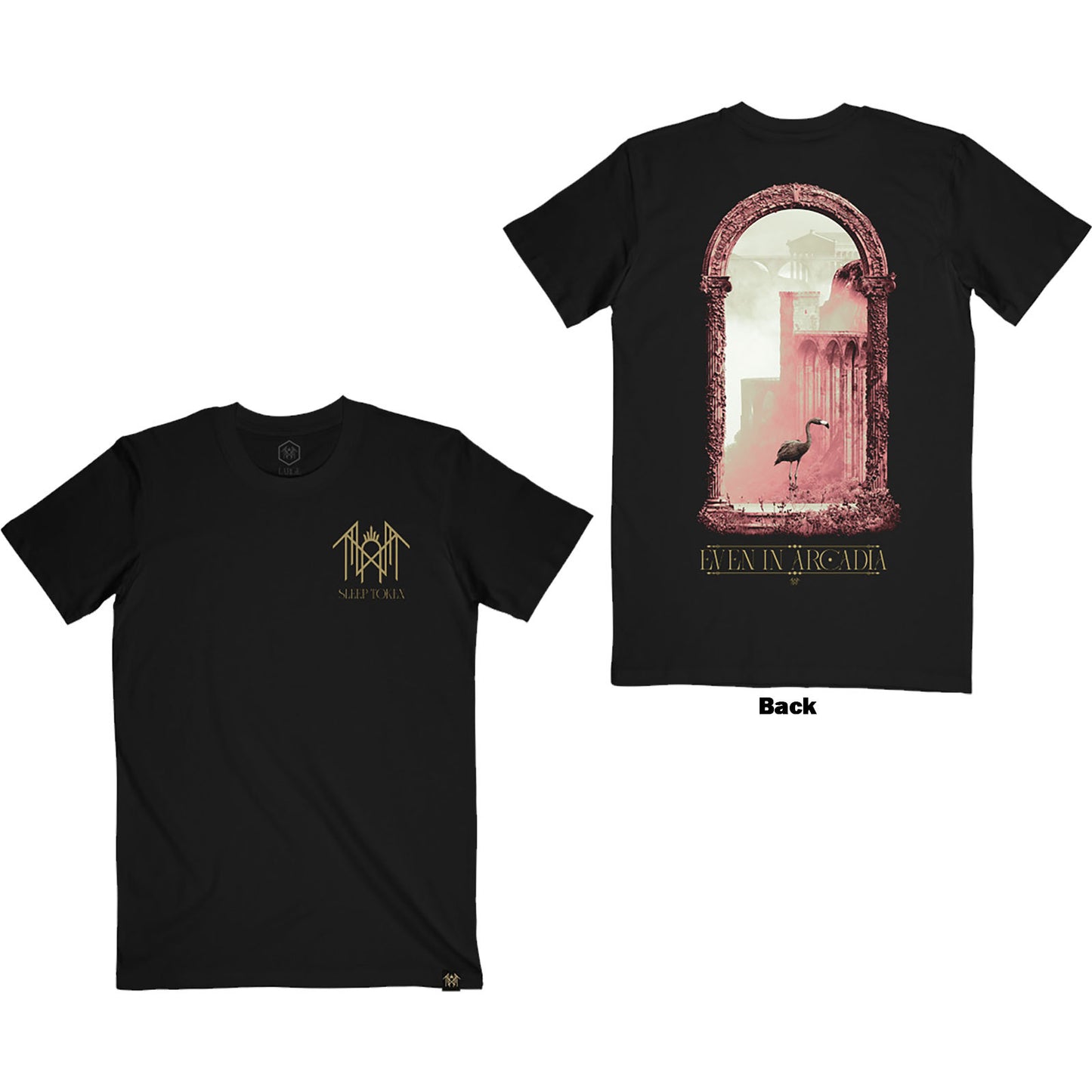 Sleep Token Even In Arcadia Archway T-shirt Back