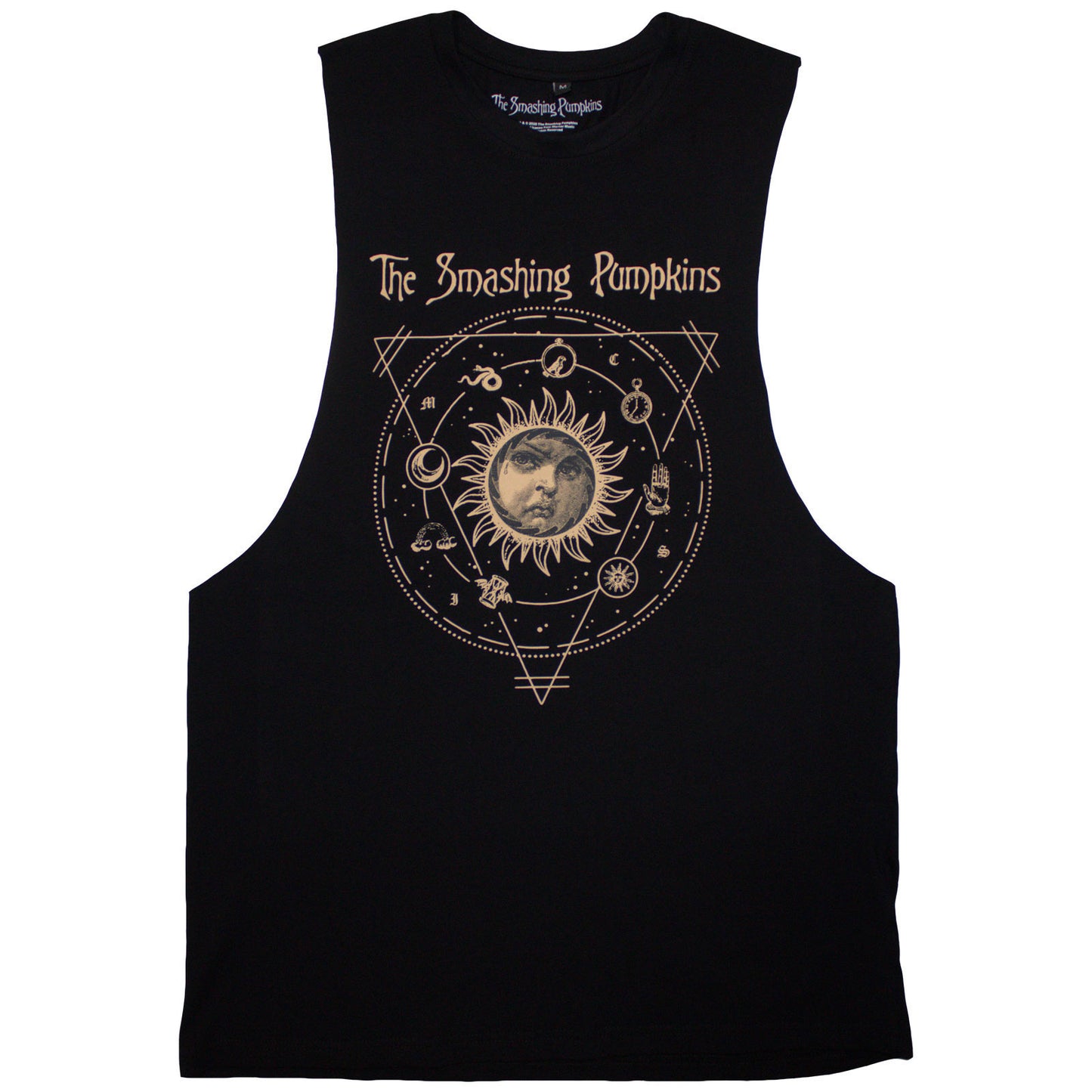 Smashing Pumpkins Celestial Sun Tank Top Mens Tank Back