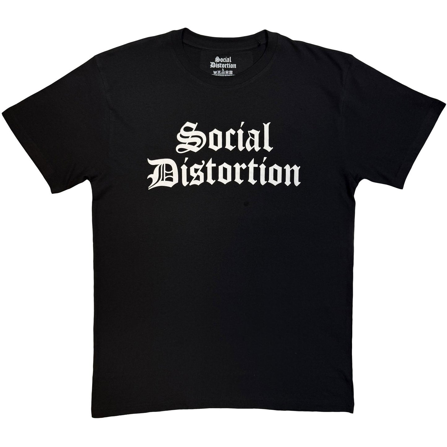 Social Distortion Logo Mono T-shirt Front