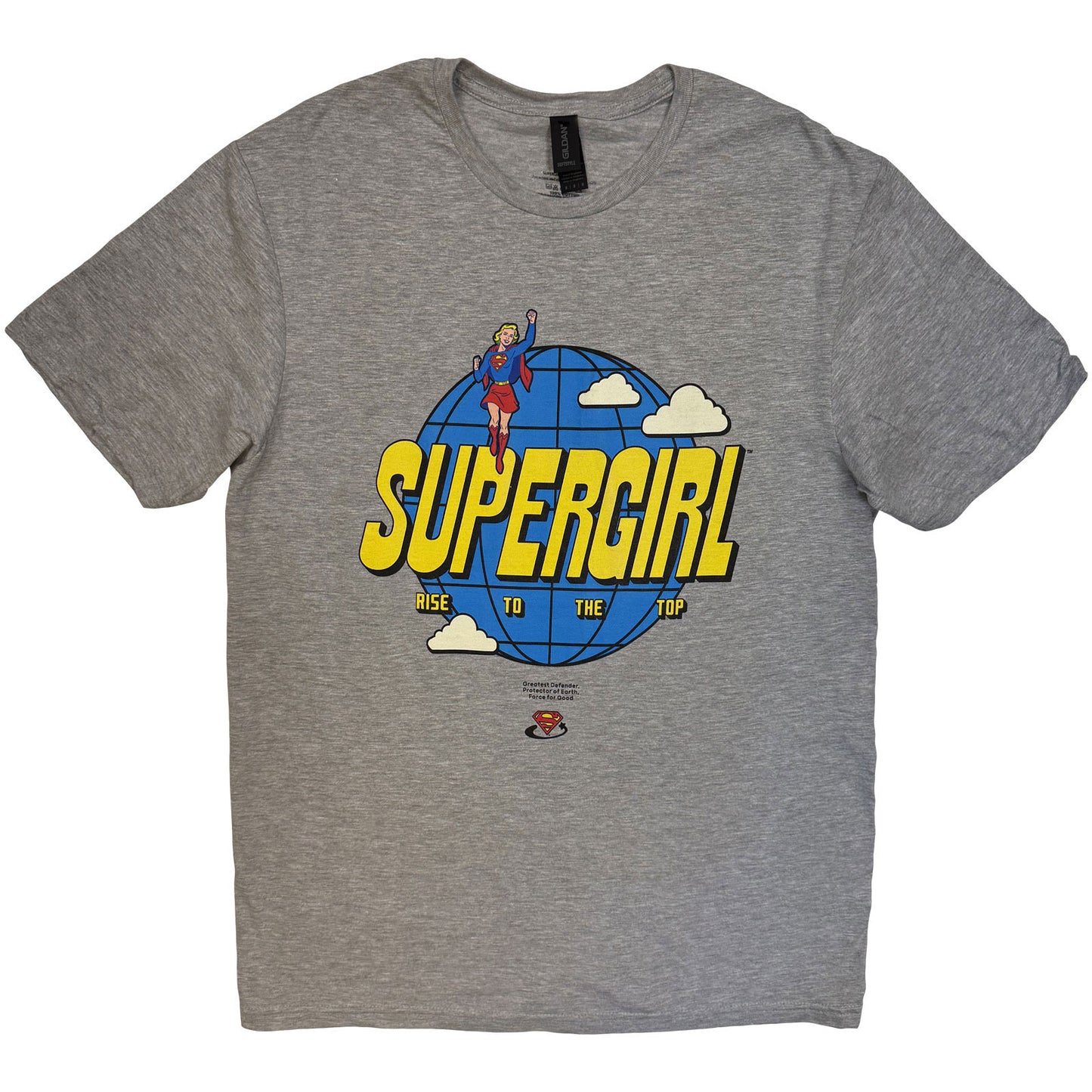 Dc Comics Supergirl Rise To The Top T-shirt Front