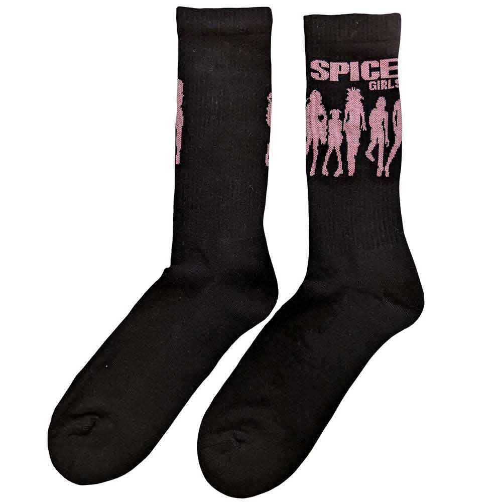Spice Girls Silhouette Socks Alt 2