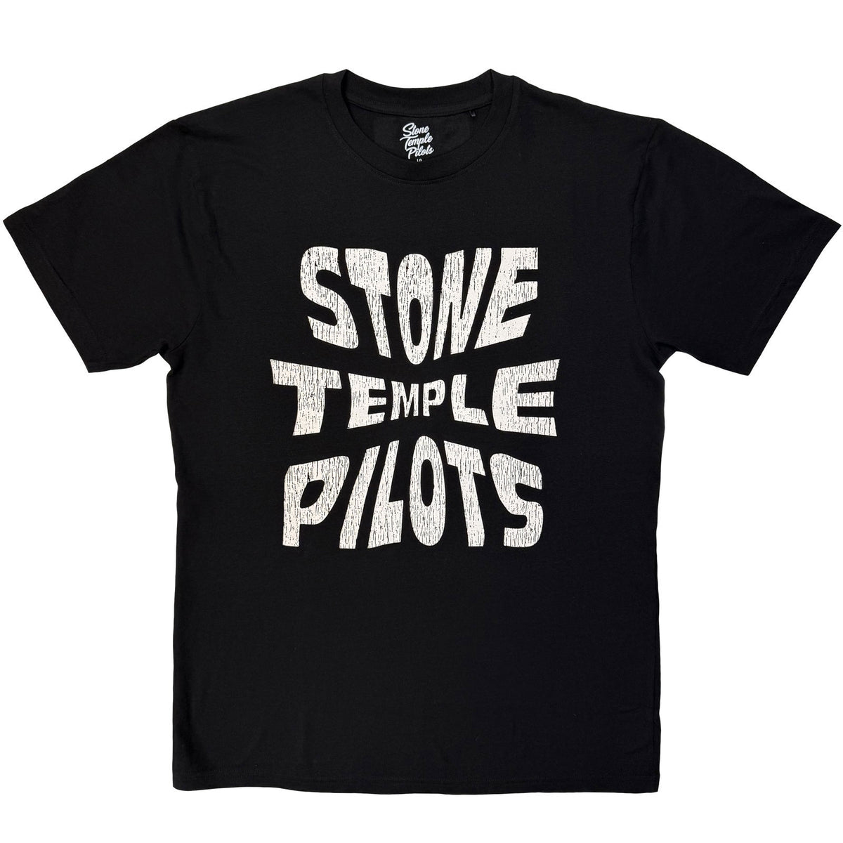 Stone Temple Pilots Logo Mono T-shirt Front