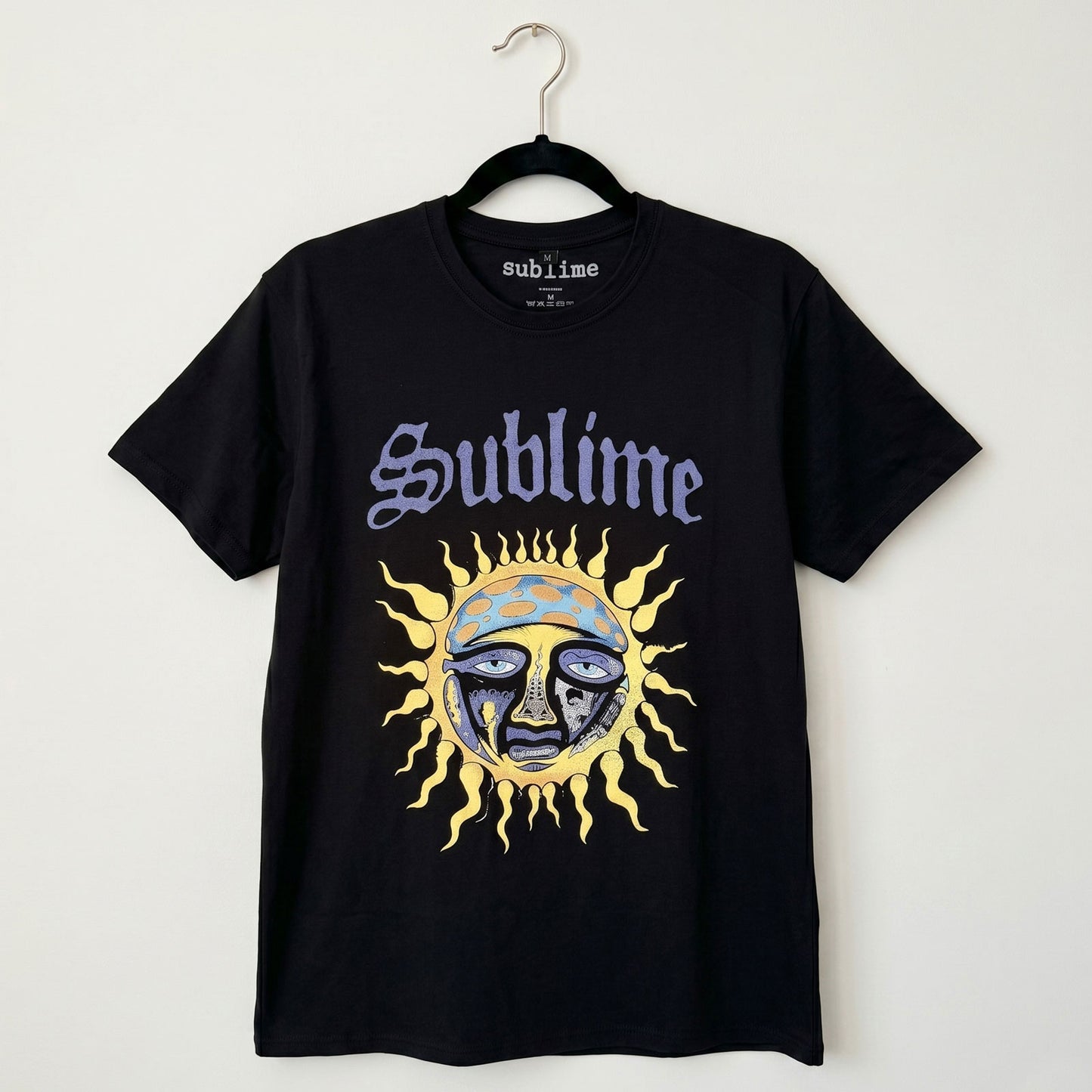 Sublime Sun Logo Carbon T-shirt Back