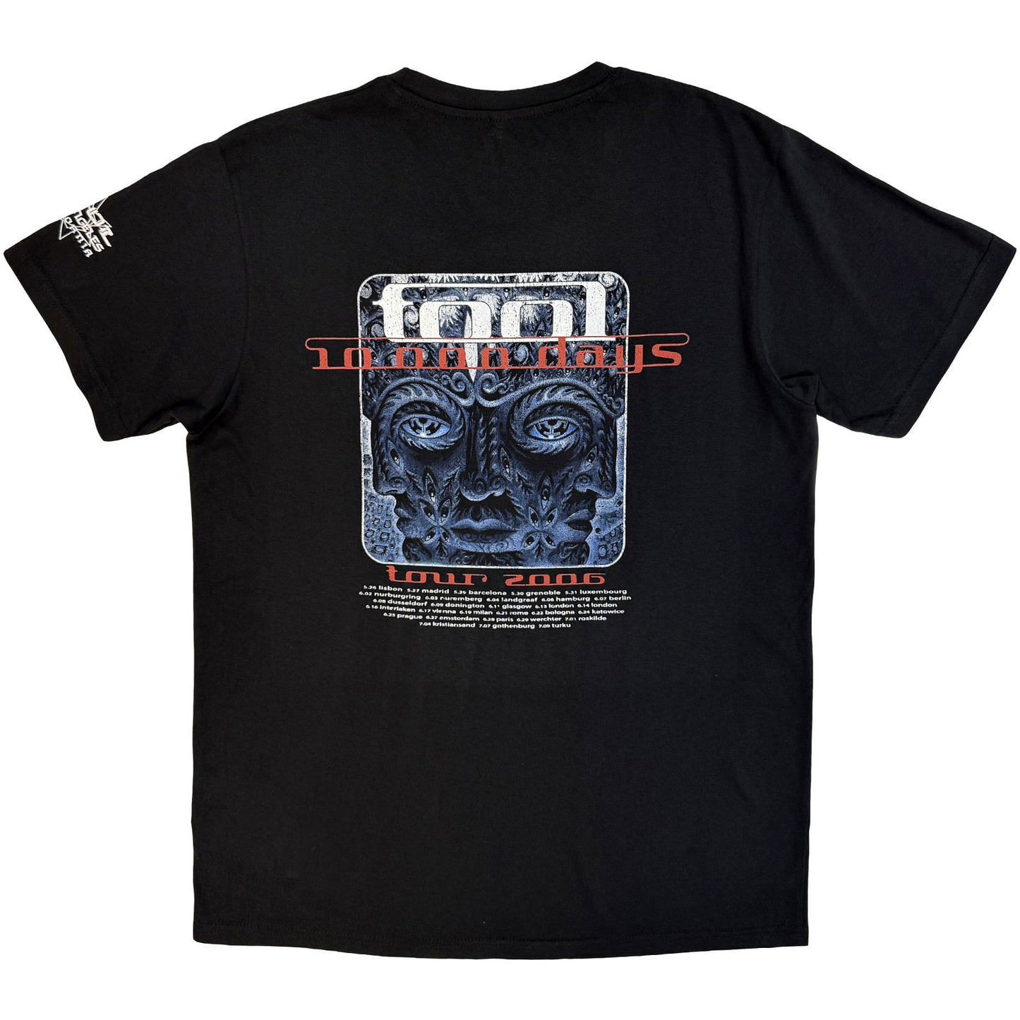 Tool 10,000 Days Tour '06 Carbon T-shirt Back