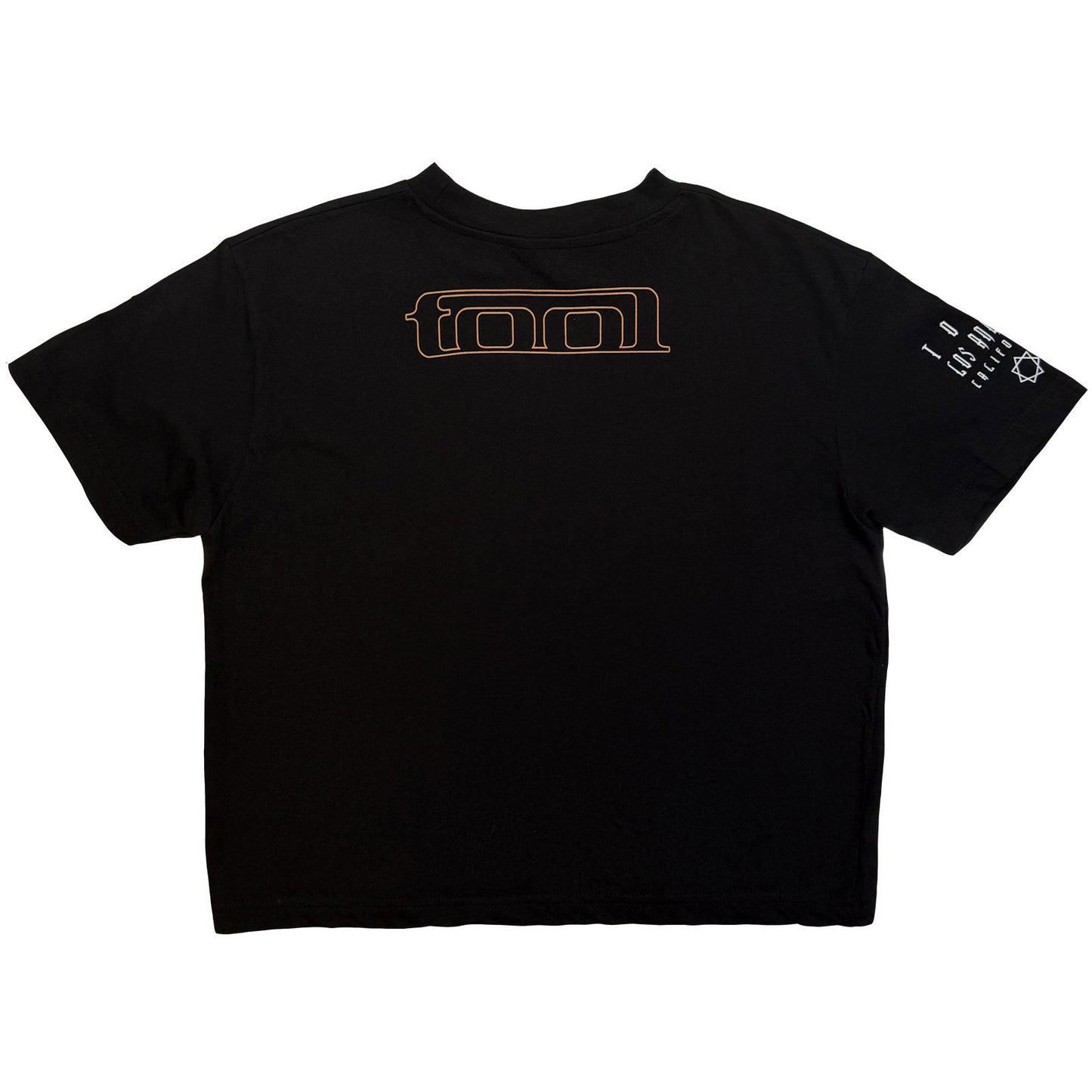 Tool Eye Geo Glow Crop Top Girls Jr Back