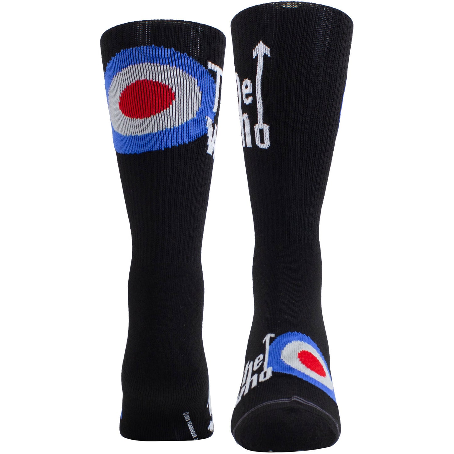 Who Target Logo (US Men's Shoe Size 8-12) Socks Front