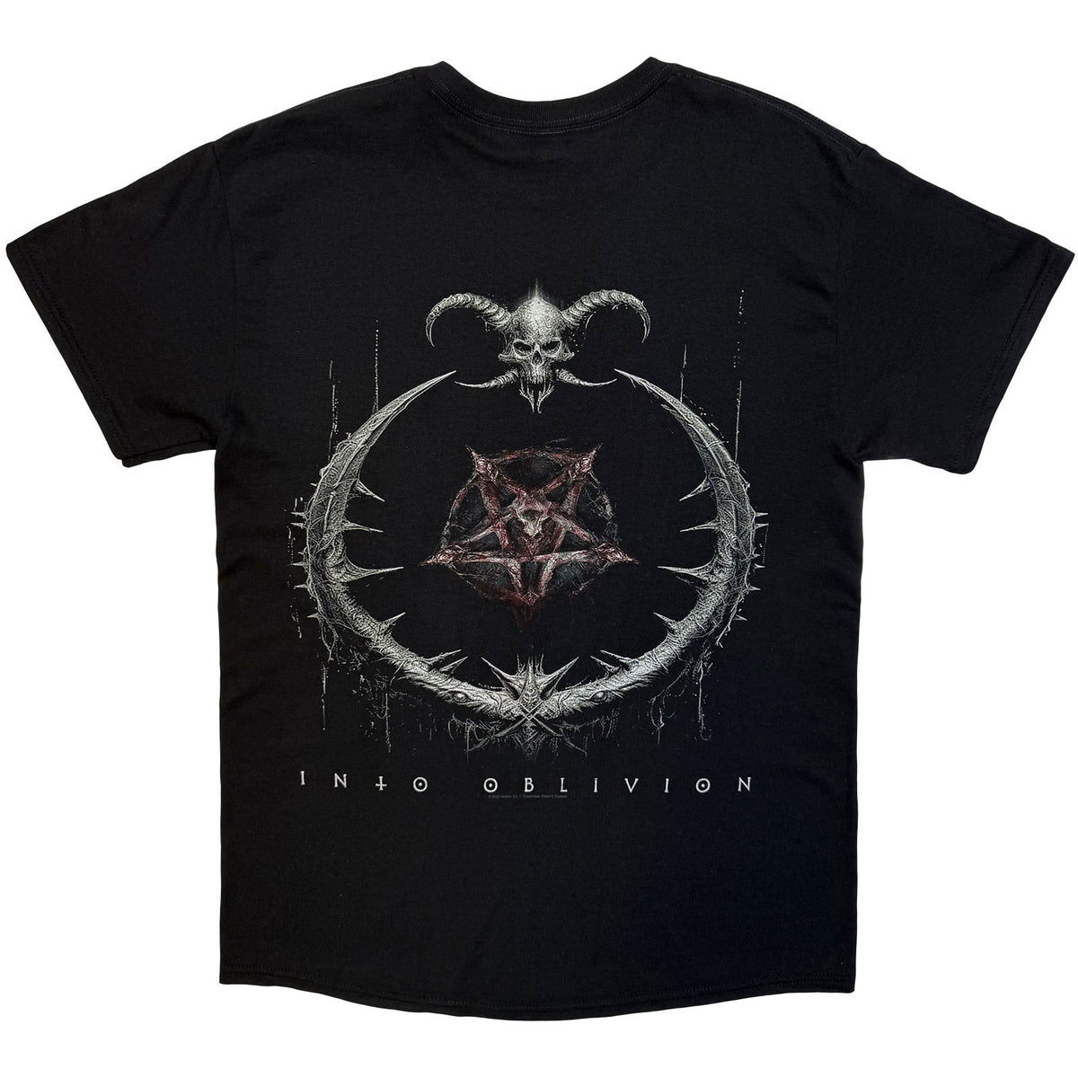 Venom Into Oblivion T-shirt Back