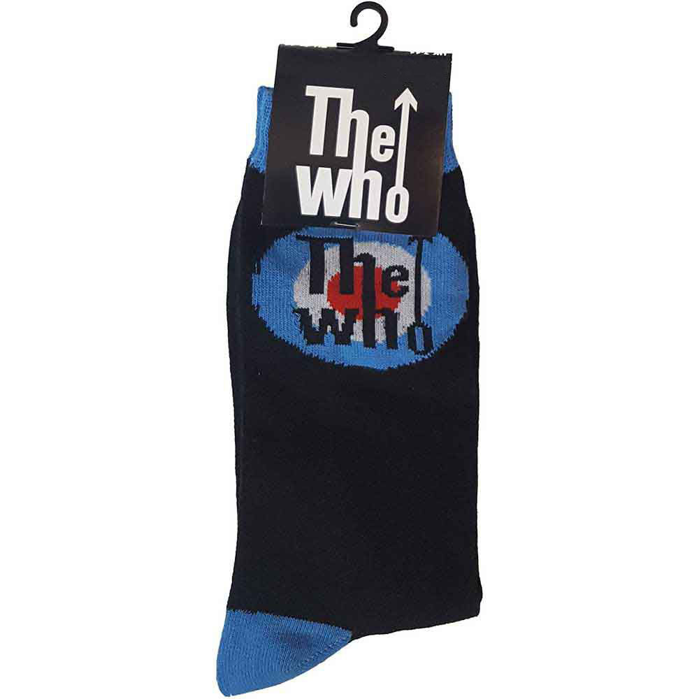 Who Target Logo (US Women's Shoe Size 6-9) Socks Back