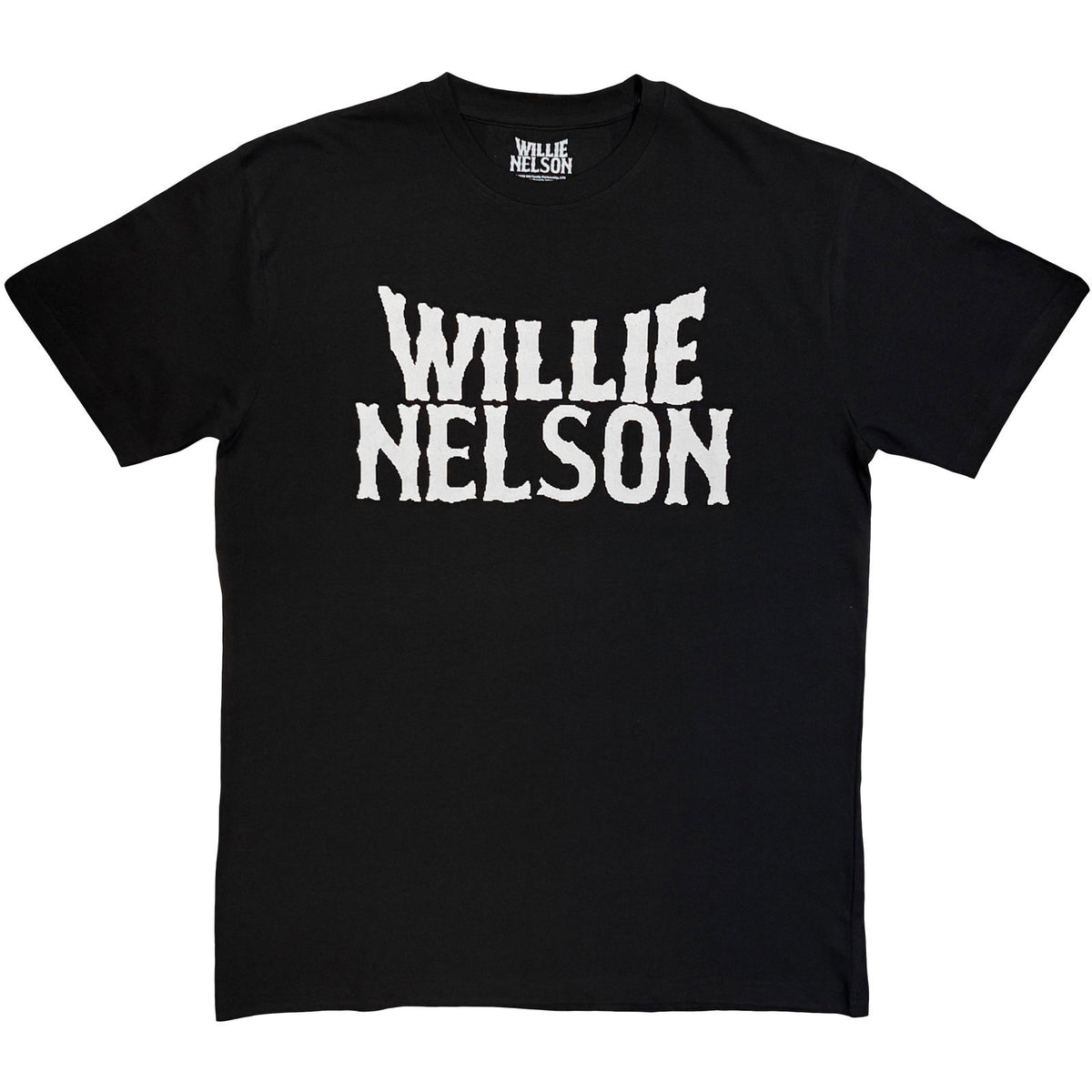 Willie Nelson Logo Mono T-shirt Front
