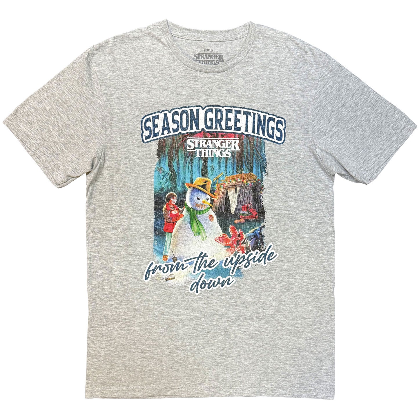Stranger Things Greetings T-shirt Front