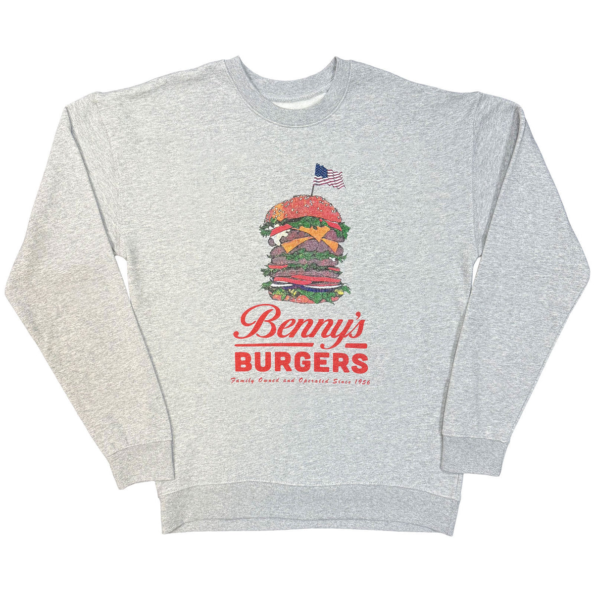 Stranger Things Bennys Burger Sweatshirt Front