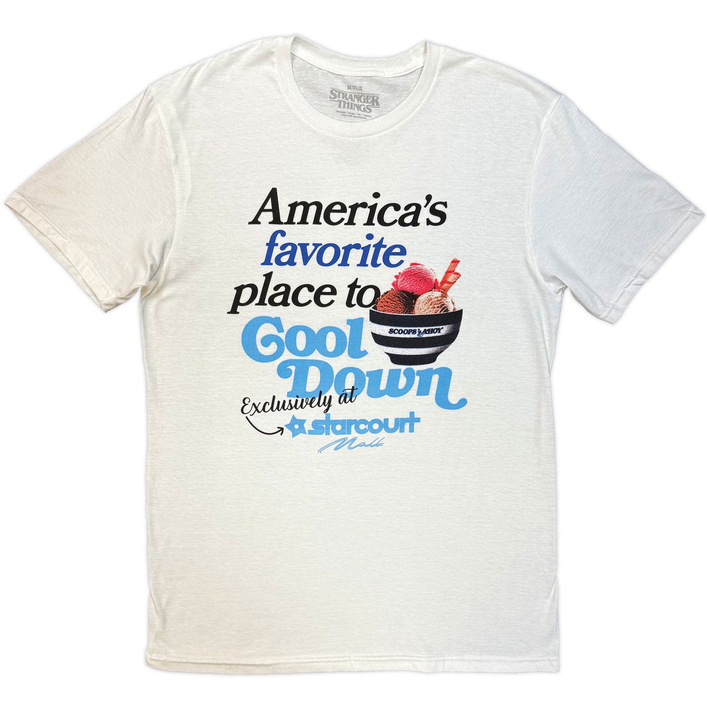 Stranger Things Ahoy Gool Down T-shirt Front