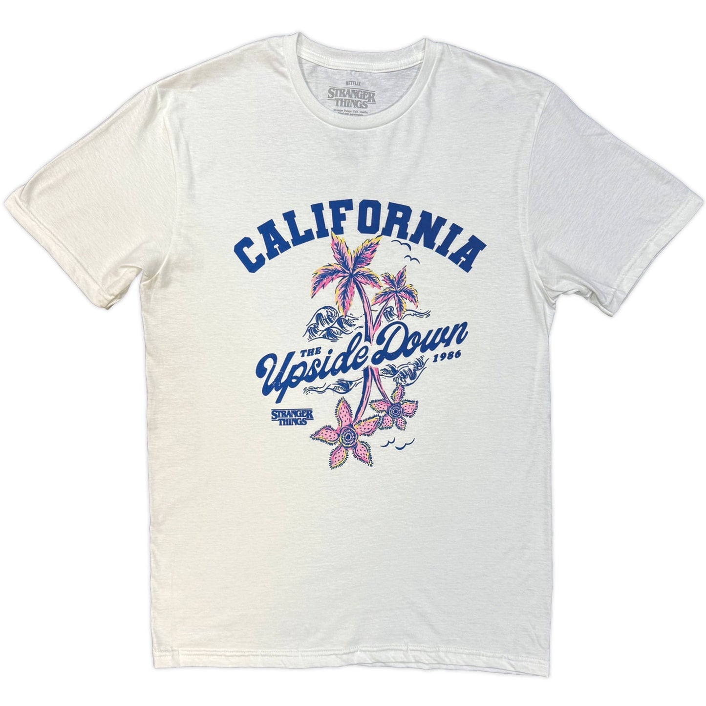 Stranger Things California Upside Down T-shirt Front