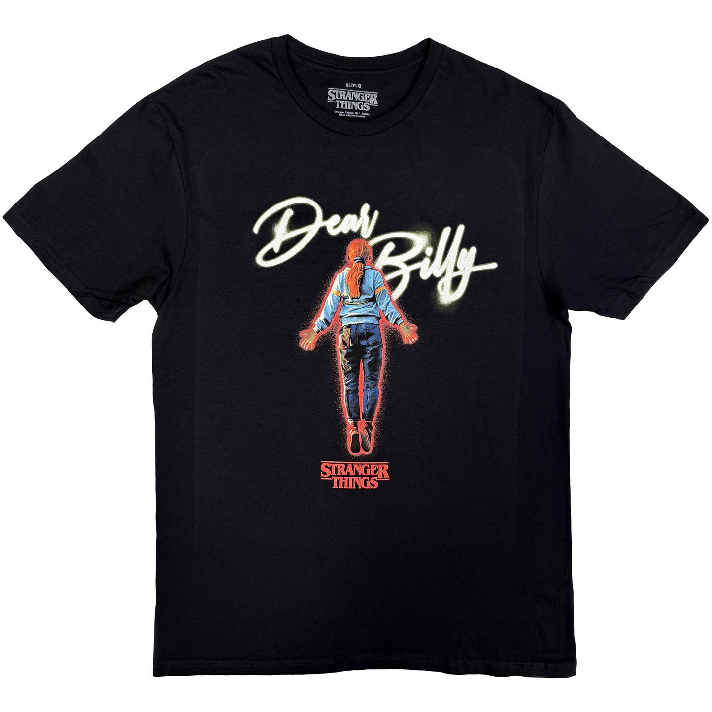 Stranger Things Dear Billy T-shirt Front