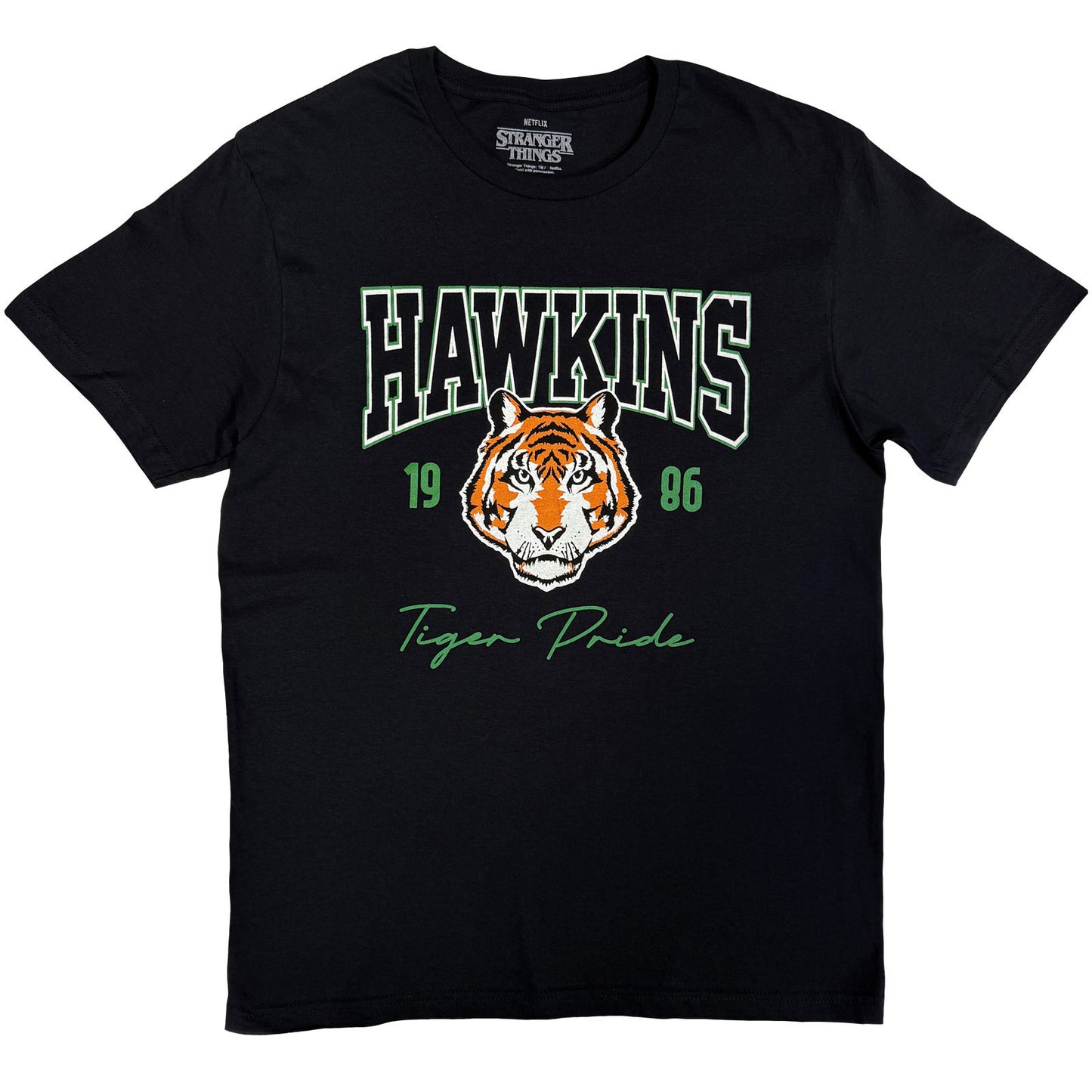 Stranger Things High School Hawkins T-shirt Front