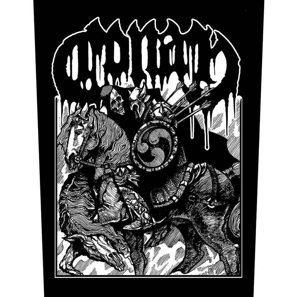 Conan (Band) Horseback Battle Hammer Back Patch Front