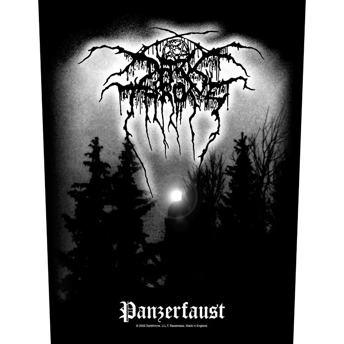 Dark Throne Panzerfaust Back Patch Front