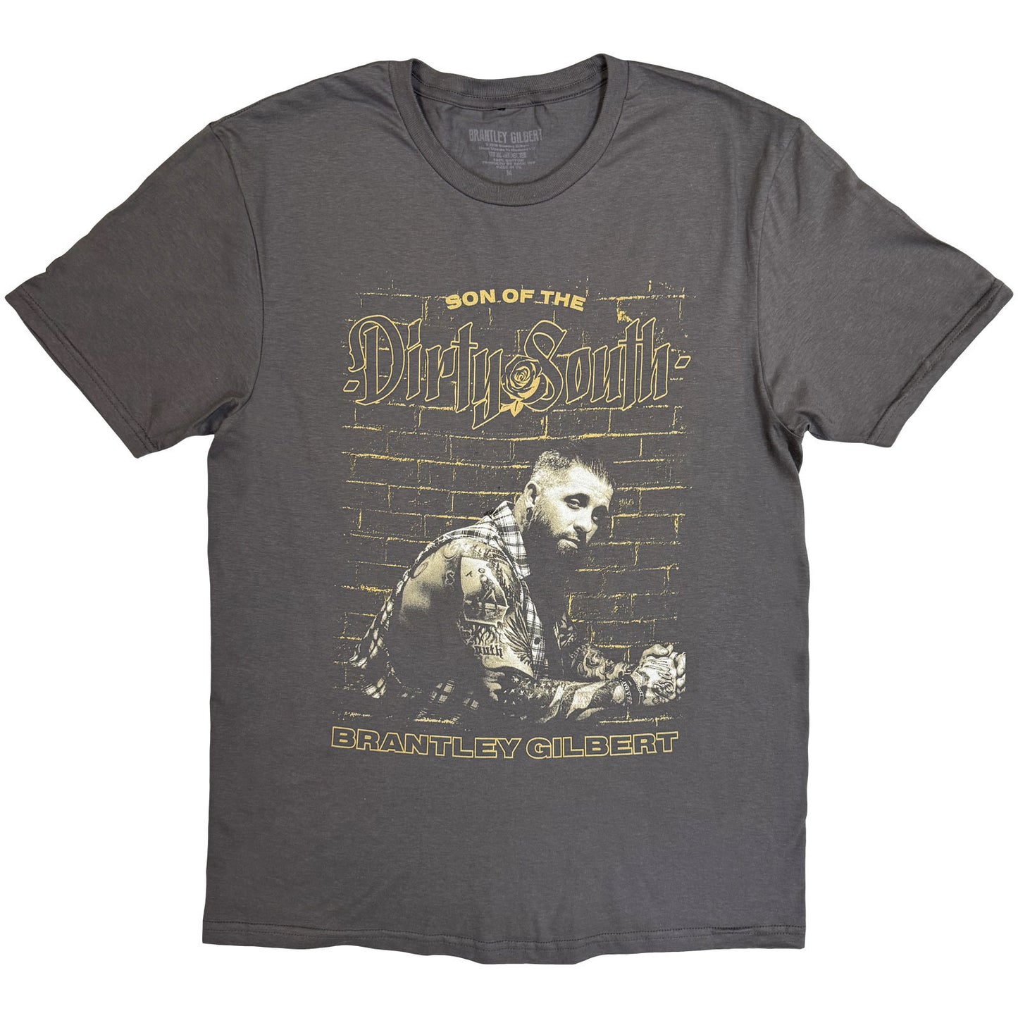 Brantley Gilbert Dirty South T-shirt Front