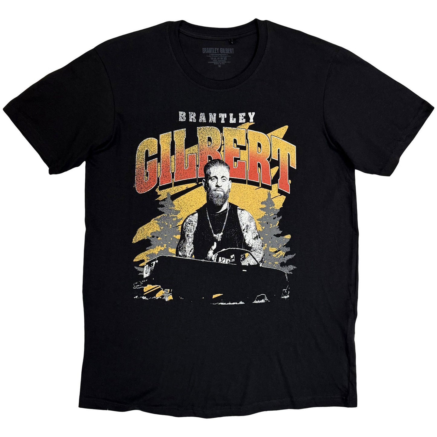 Brantley Gilbert Truck T-shirt Front