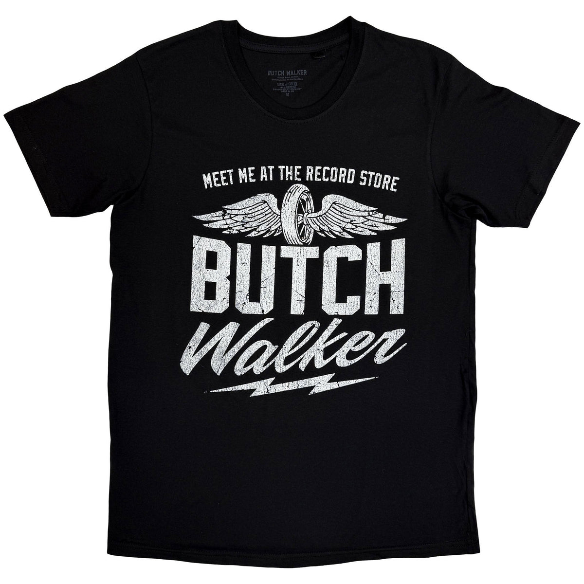 Butch Walker Wings Wheel T-shirt Front