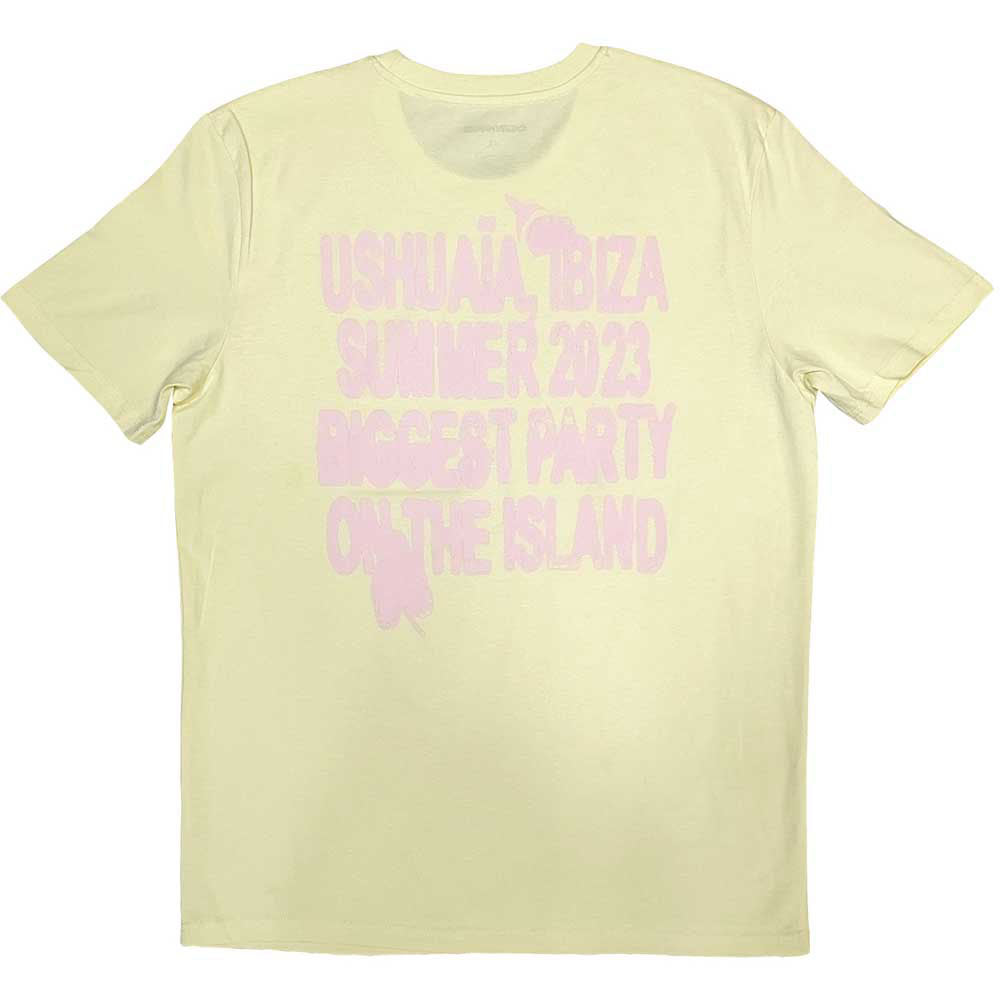 Calvin Harris Summer '23 T-shirt Back