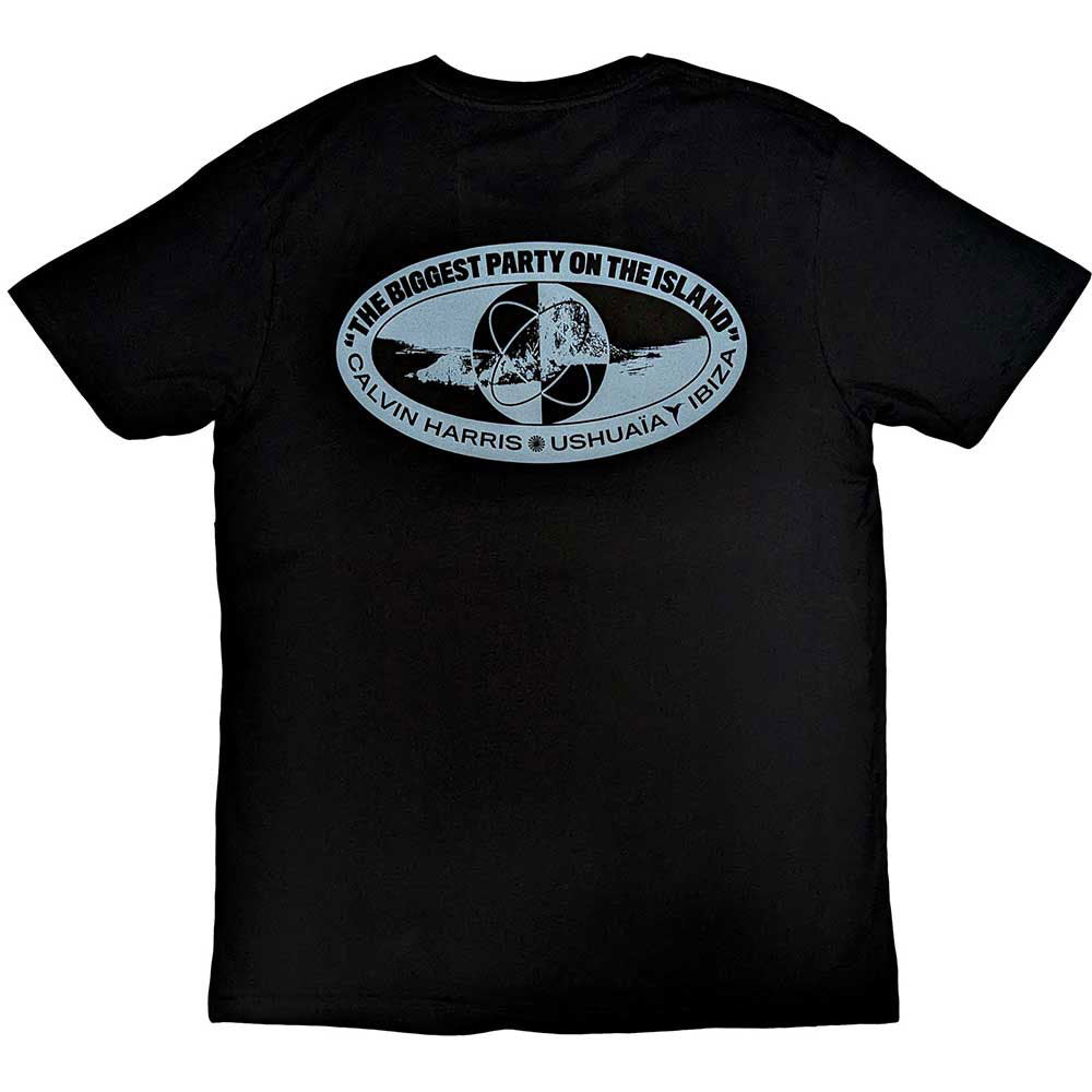 Calvin Harris Biggest Party T-shirt Back