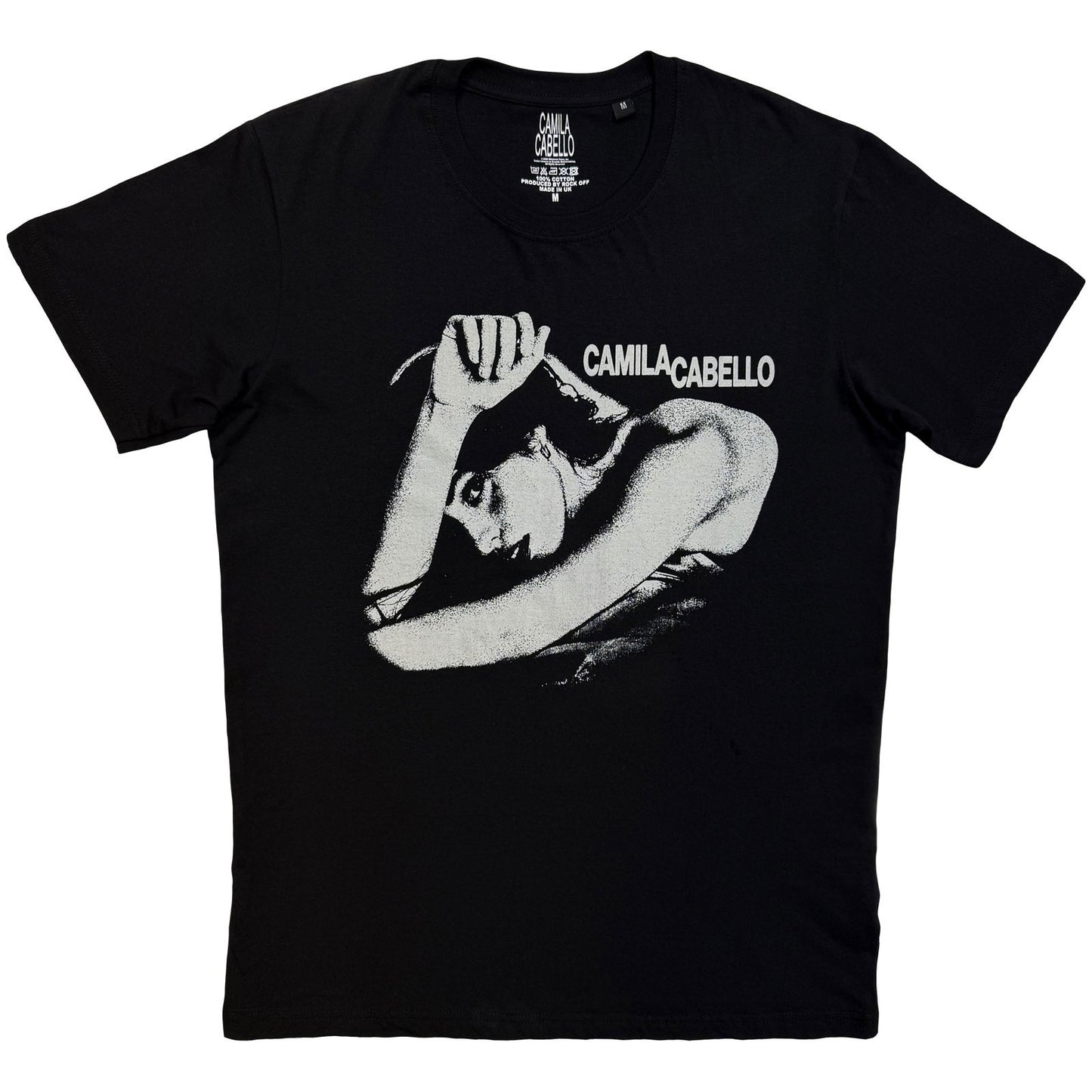 Camila Cabello Logo & Pose T-shirt Front