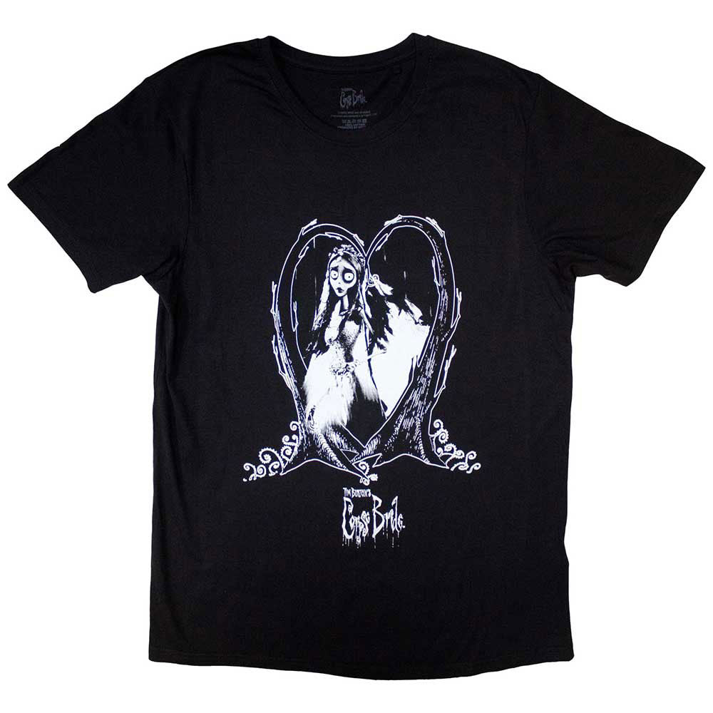 Corpse Bride Heart T-shirt Front