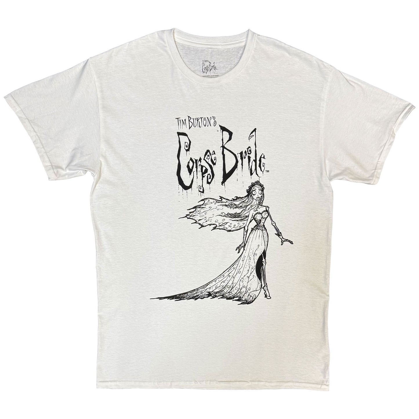 Corpse Bride Gown T-shirt Front
