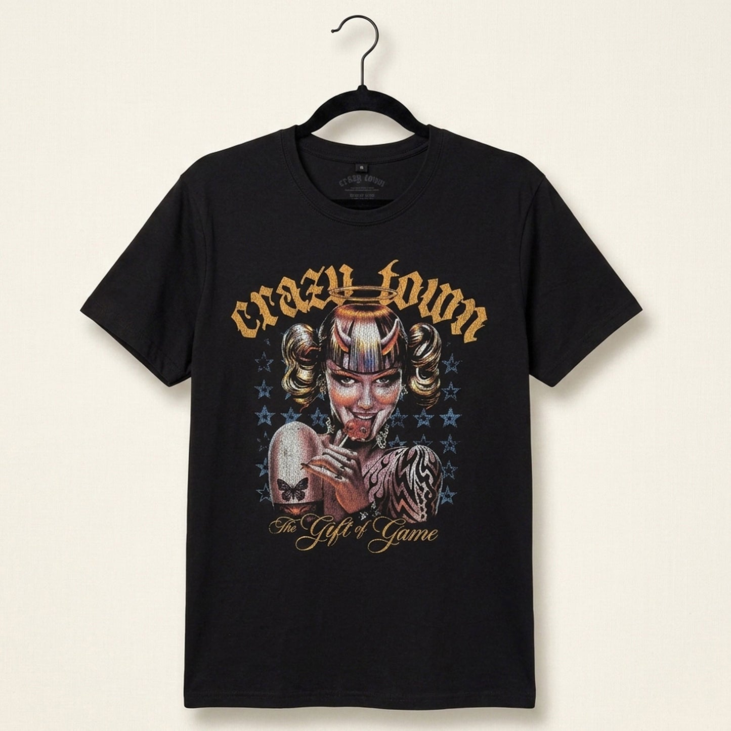 Crazy Town The Gift Of Game Carbon T-shirt Back