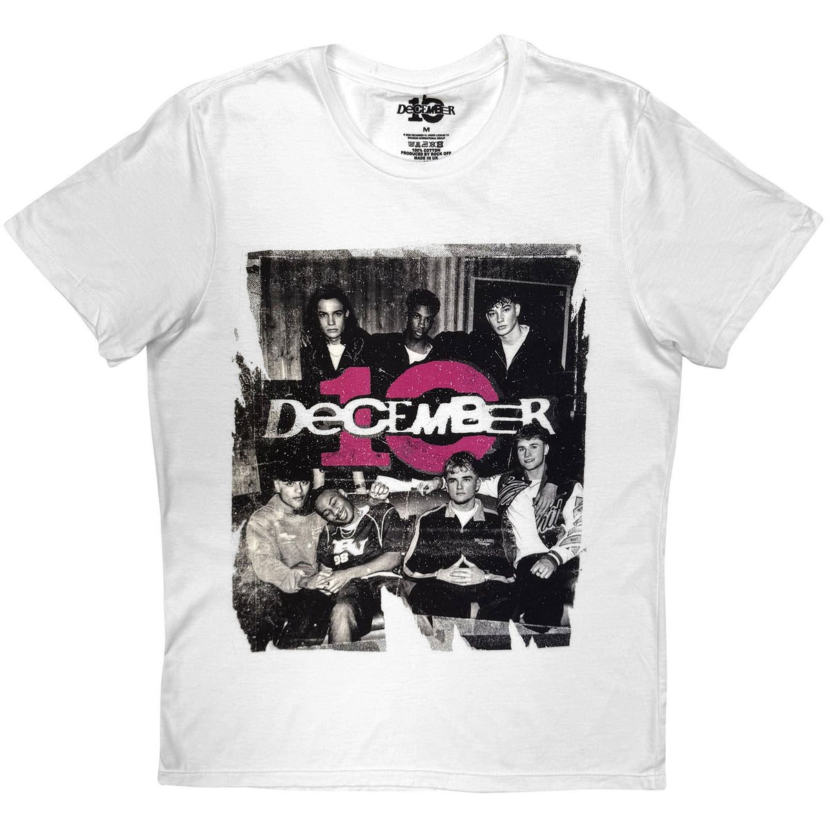 December 10. Torn T-shirt Front