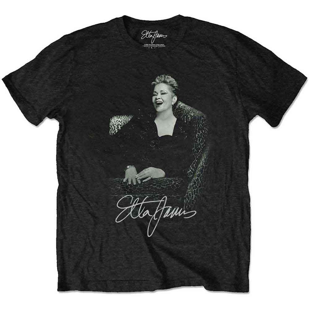 Etta James Etta Seated T-shirt Front