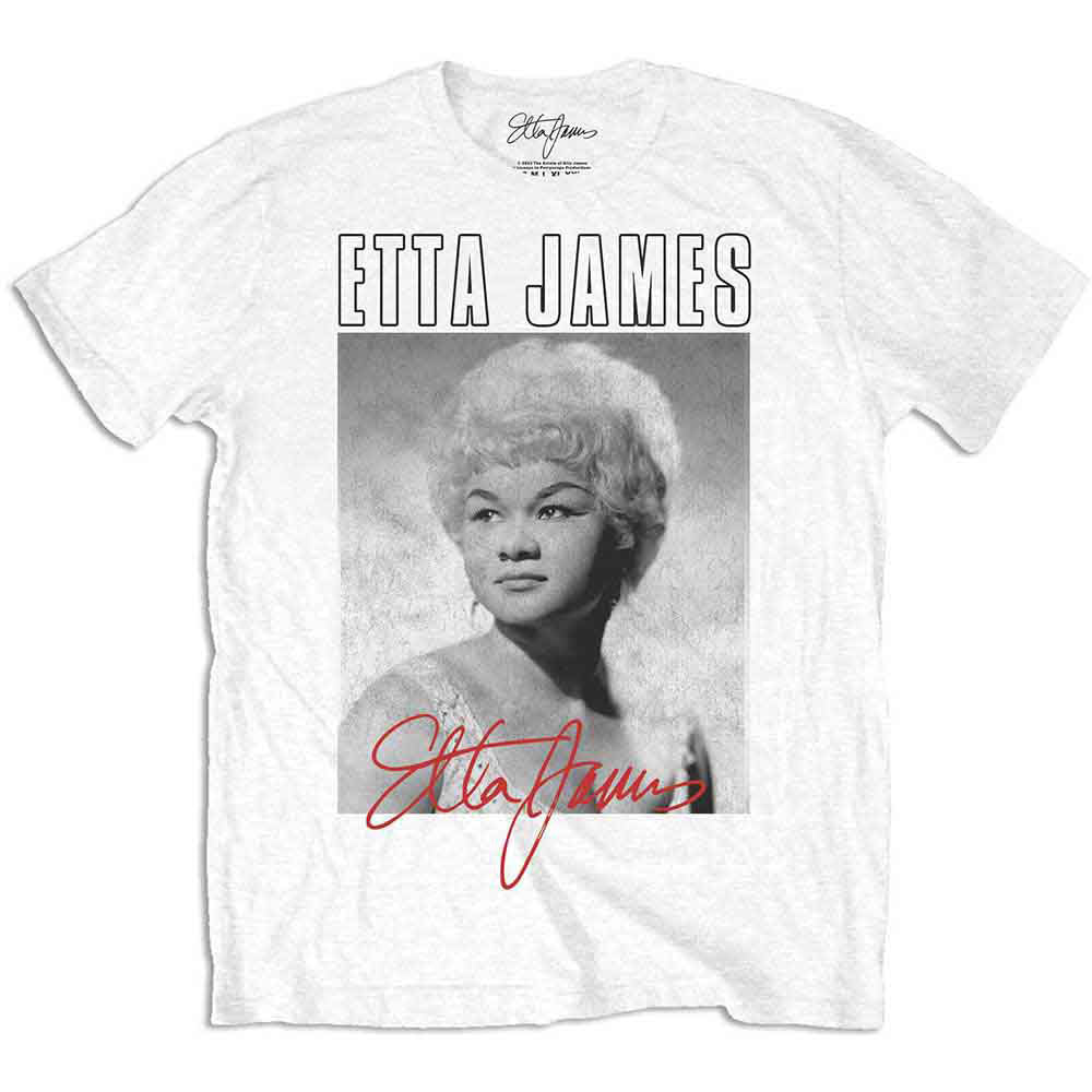 Etta James Portrait T-shirt Front