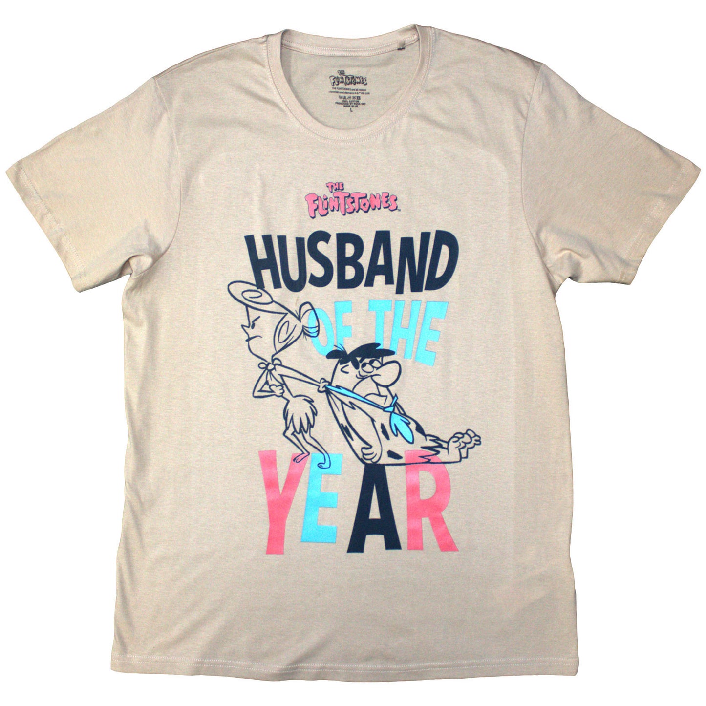 Flintstones Husband Of The Year T-shirt Front