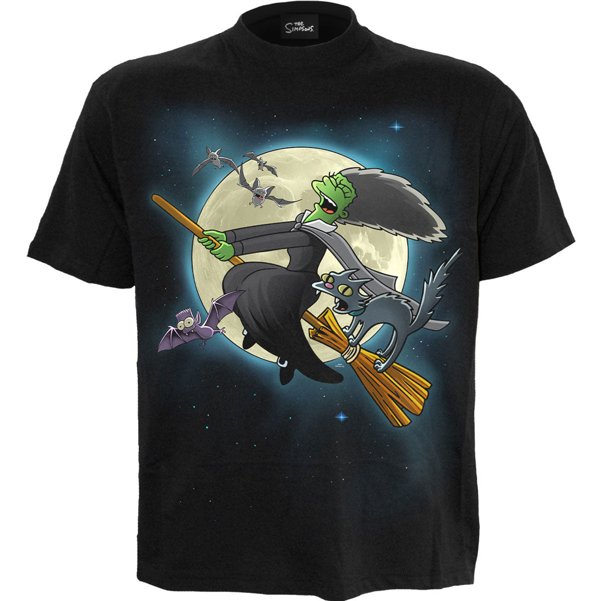 Simpsons Marge Witch T-shirt Front