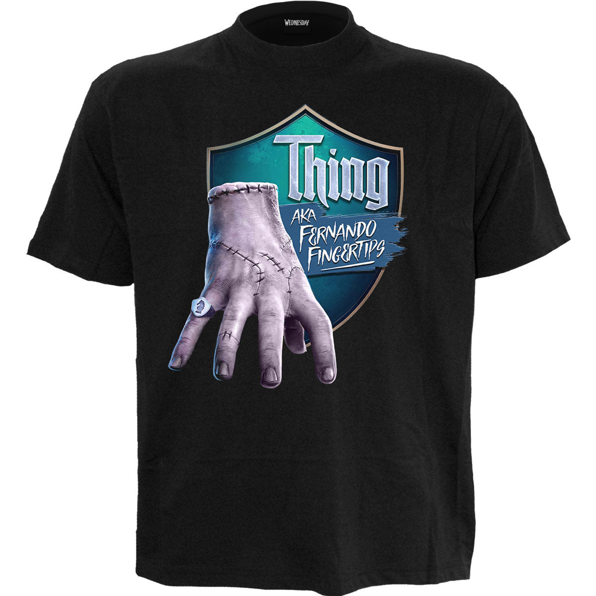 Wednesday Fernando Fingertips' T-shirt Front
