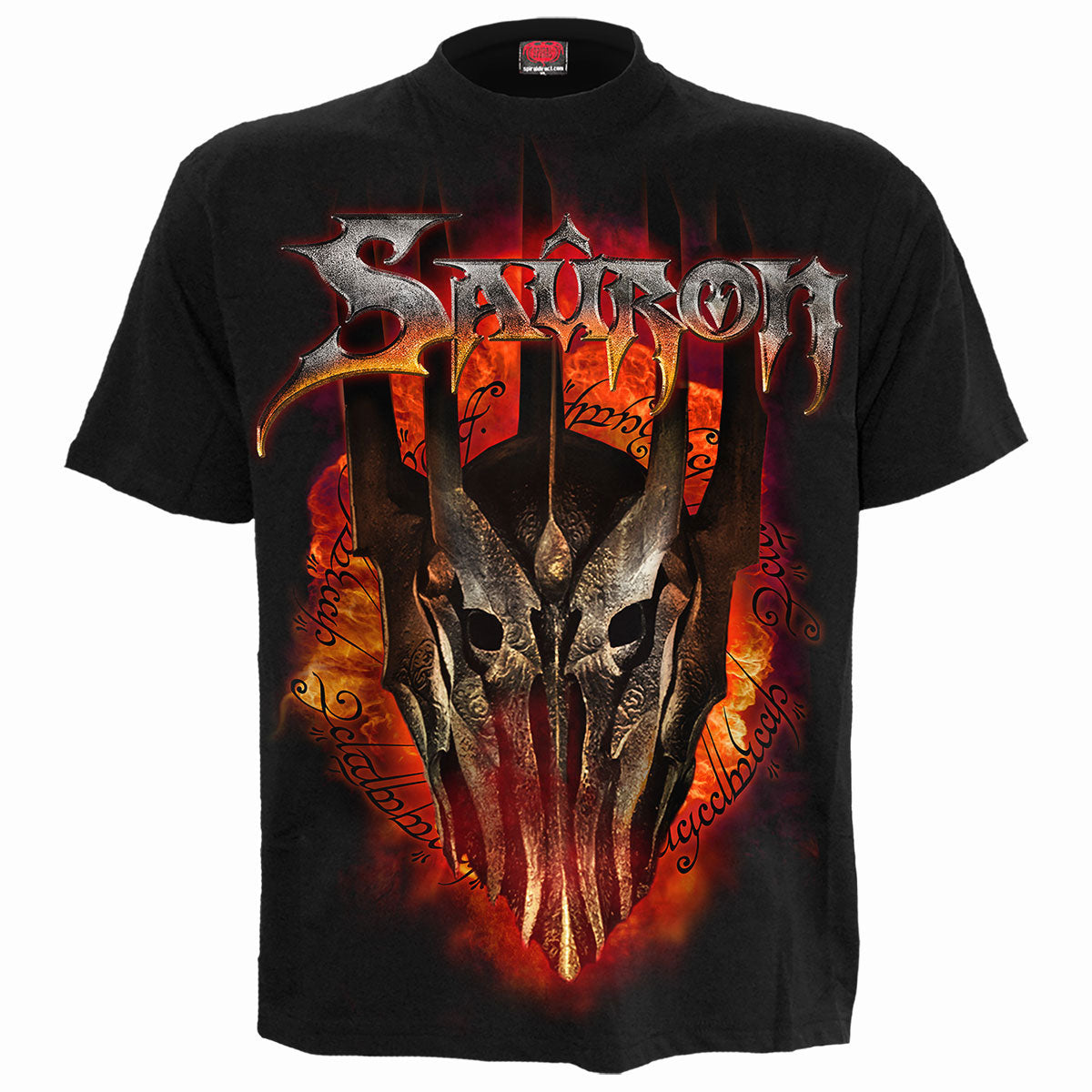Lord Of The Rings Sauron Metal T-shirt Front