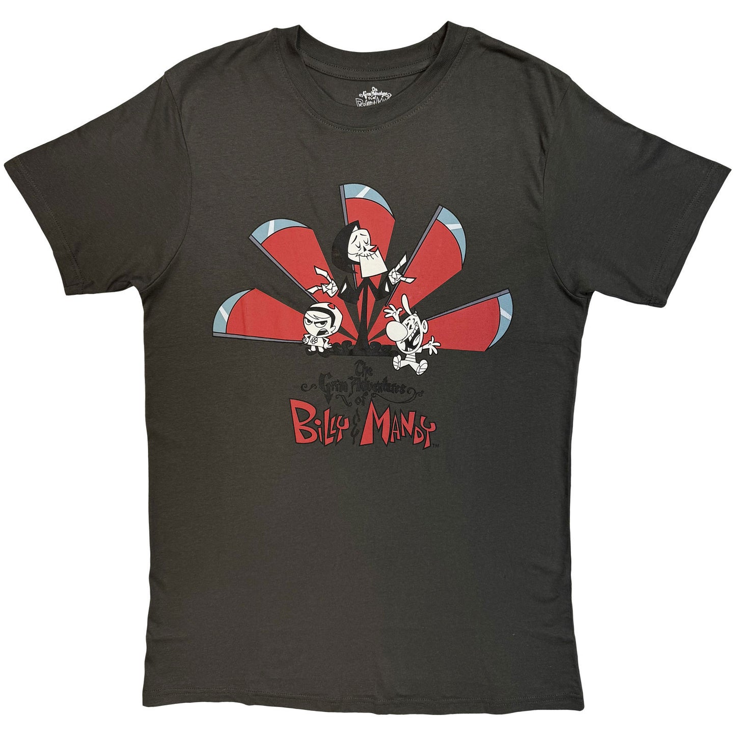 Grim Adventures Of Billy & Mandy Logo T-shirt Front