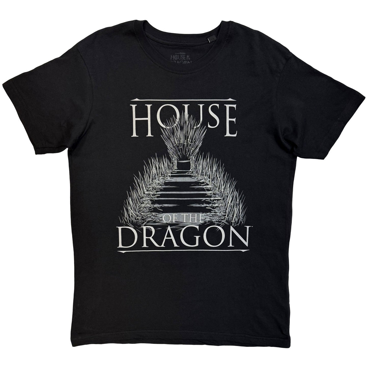 House Of The Dragon Iron Throne T-shirt Front