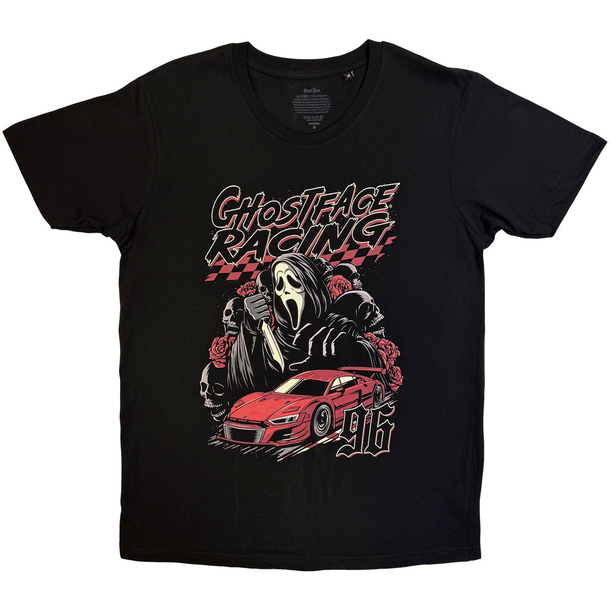Scream (movie) Racing 96 T-shirt Front