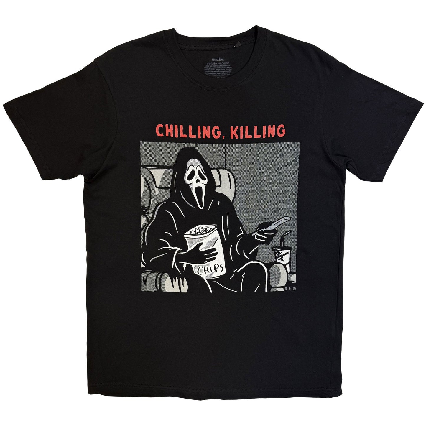 Scream (movie) Chilling, Killing T-shirt Front