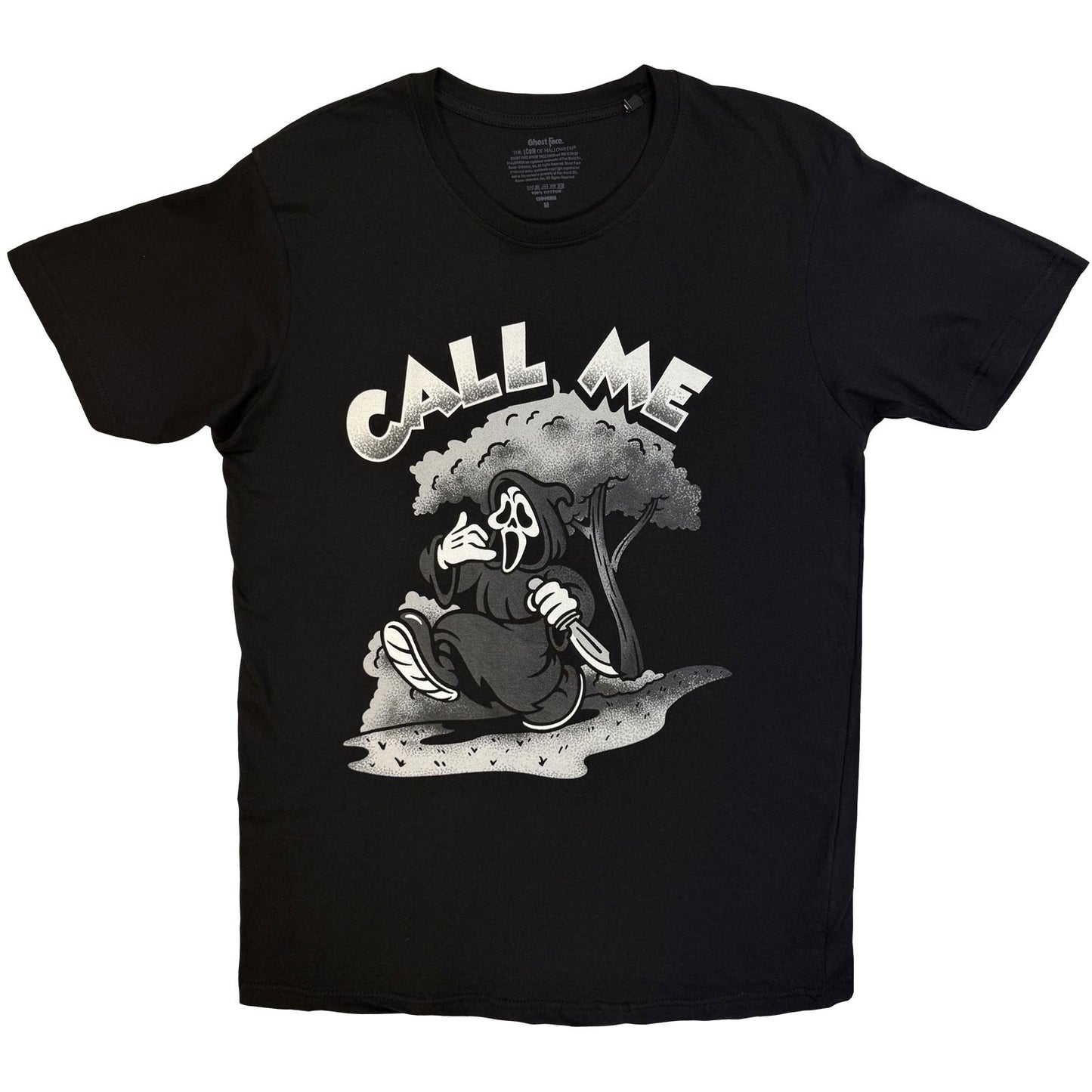 Scream (movie) Call Me T-shirt Front