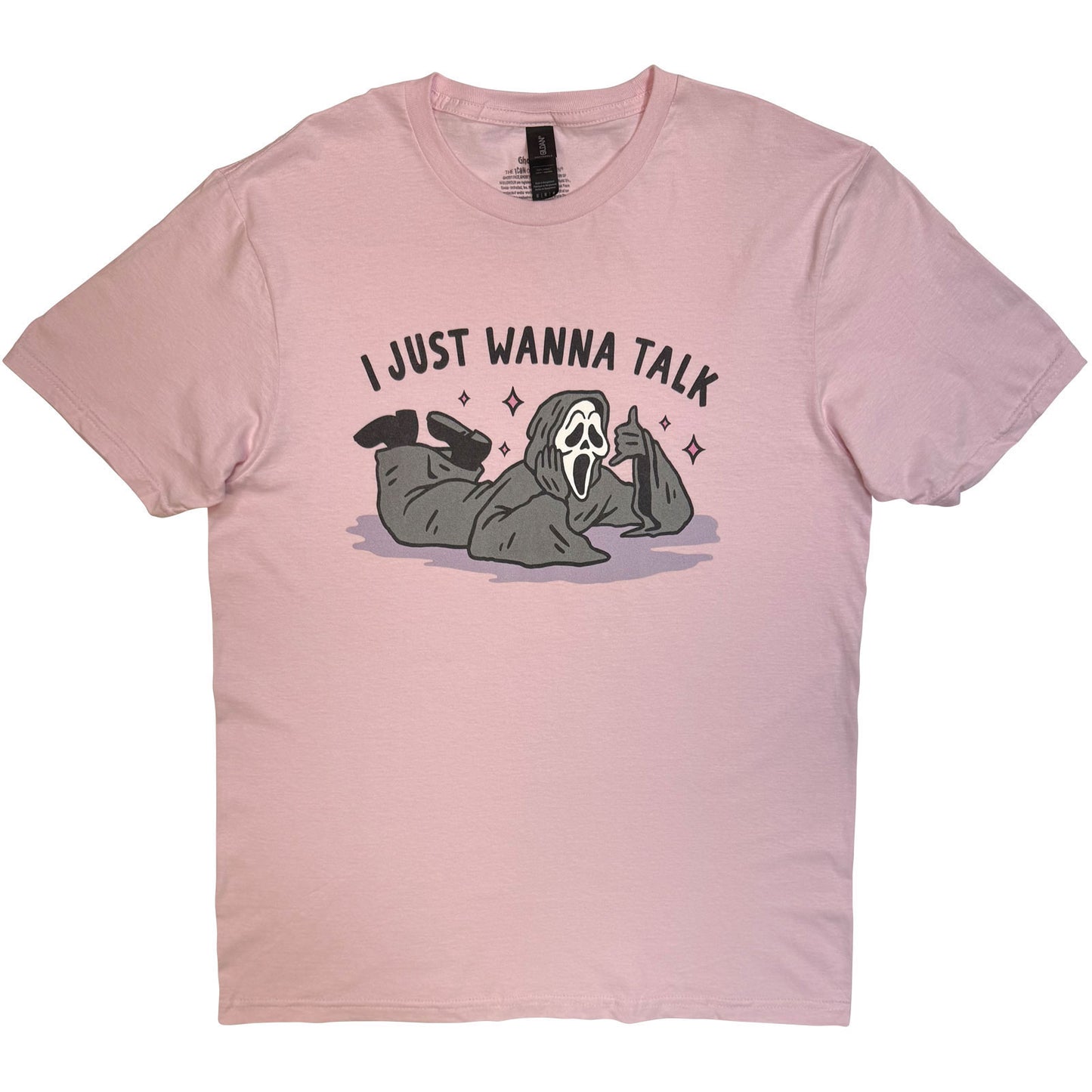 Scream (movie) I Just Wanna Talk T-shirt Front