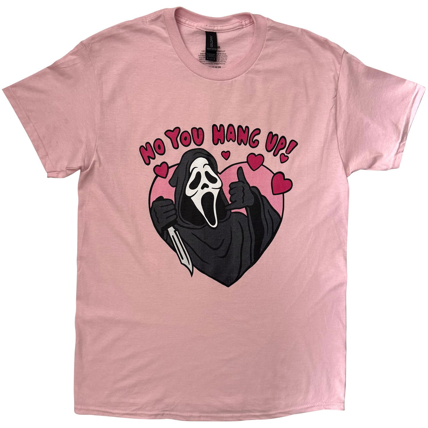 Scream (movie) No You Hang Up T-shirt Front