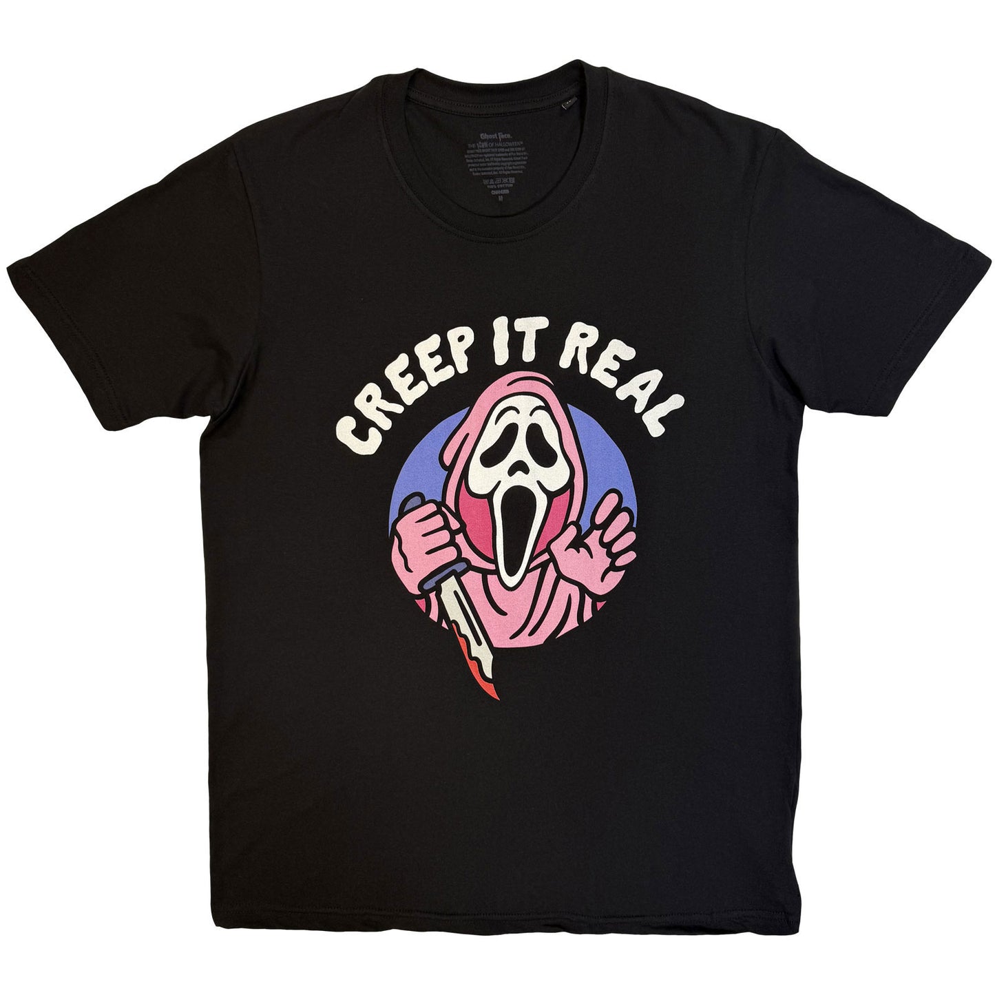 Scream (movie) Creep It Real T-shirt Front