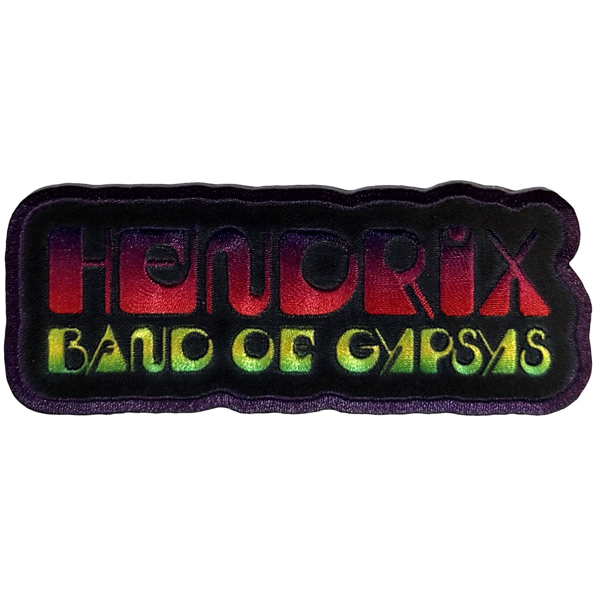 Jimi Hendrix Band Of Gypsys Woven Patch Front