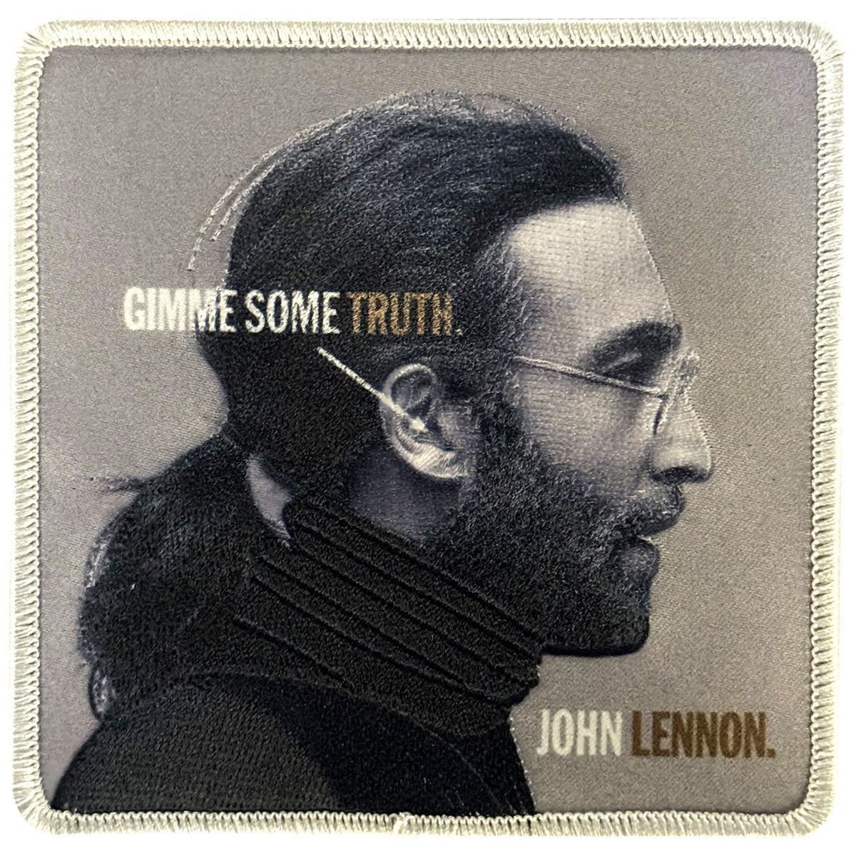 John Lennon Truth Album Woven Patch Front