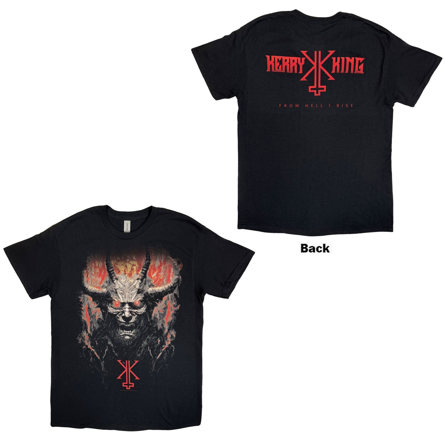 Kerry King From Hell I Rise F&b T-shirt Alt 2