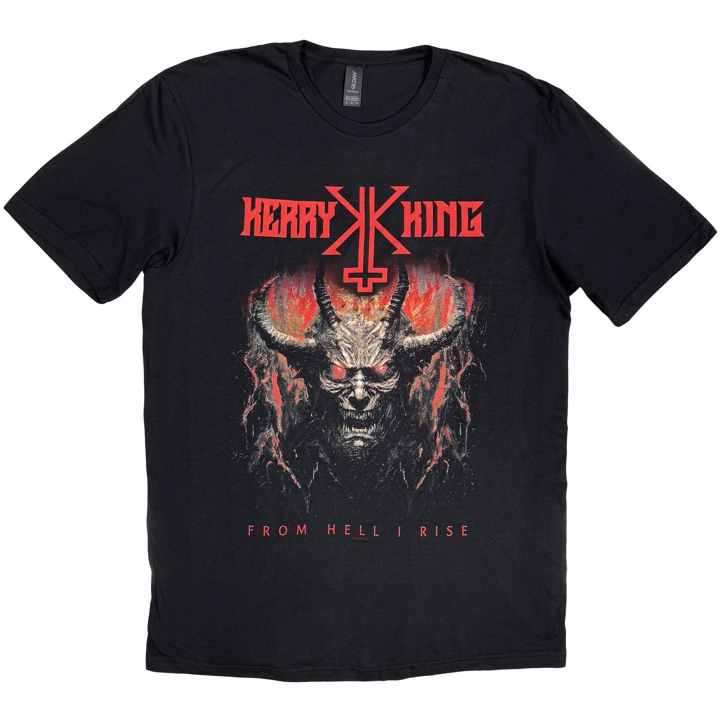 Kerry King From Hell I Rise Cover T-shirt Front